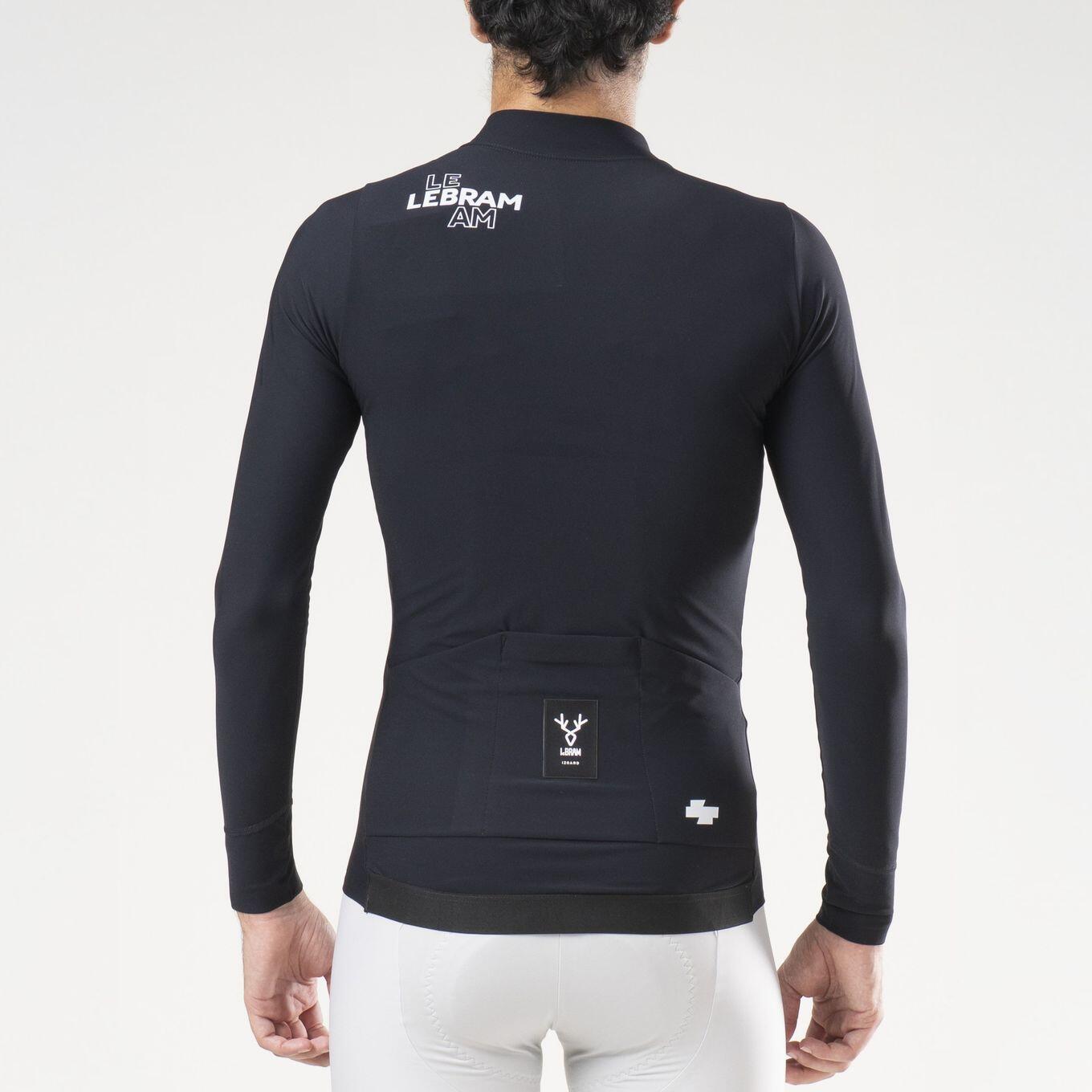 Maillot Manches Longues LeBram Race Mi-Saison Noir 3/7