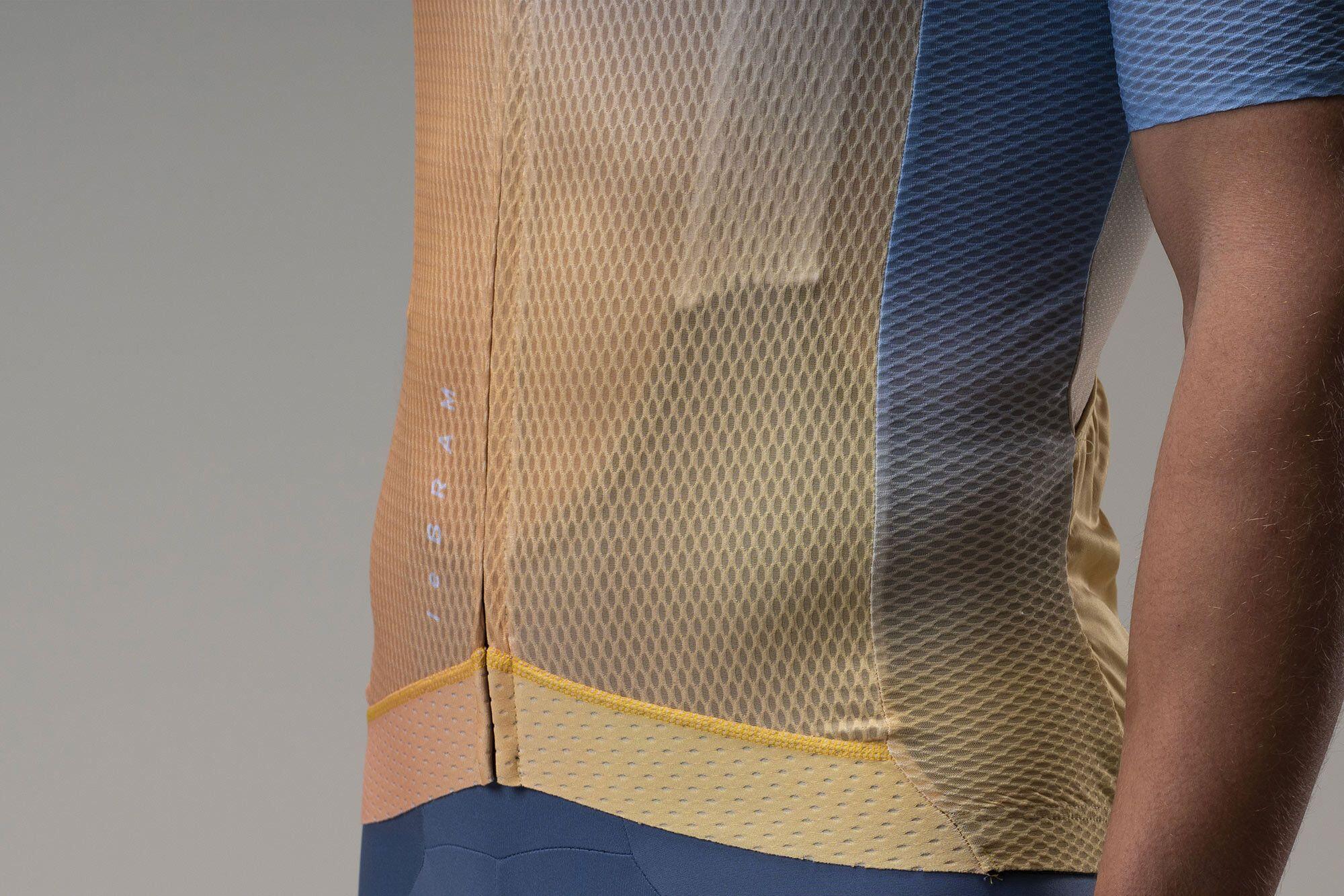Maillot Manches Courtes LeBram Izoard Ultralight Jaune Bleu 3/7