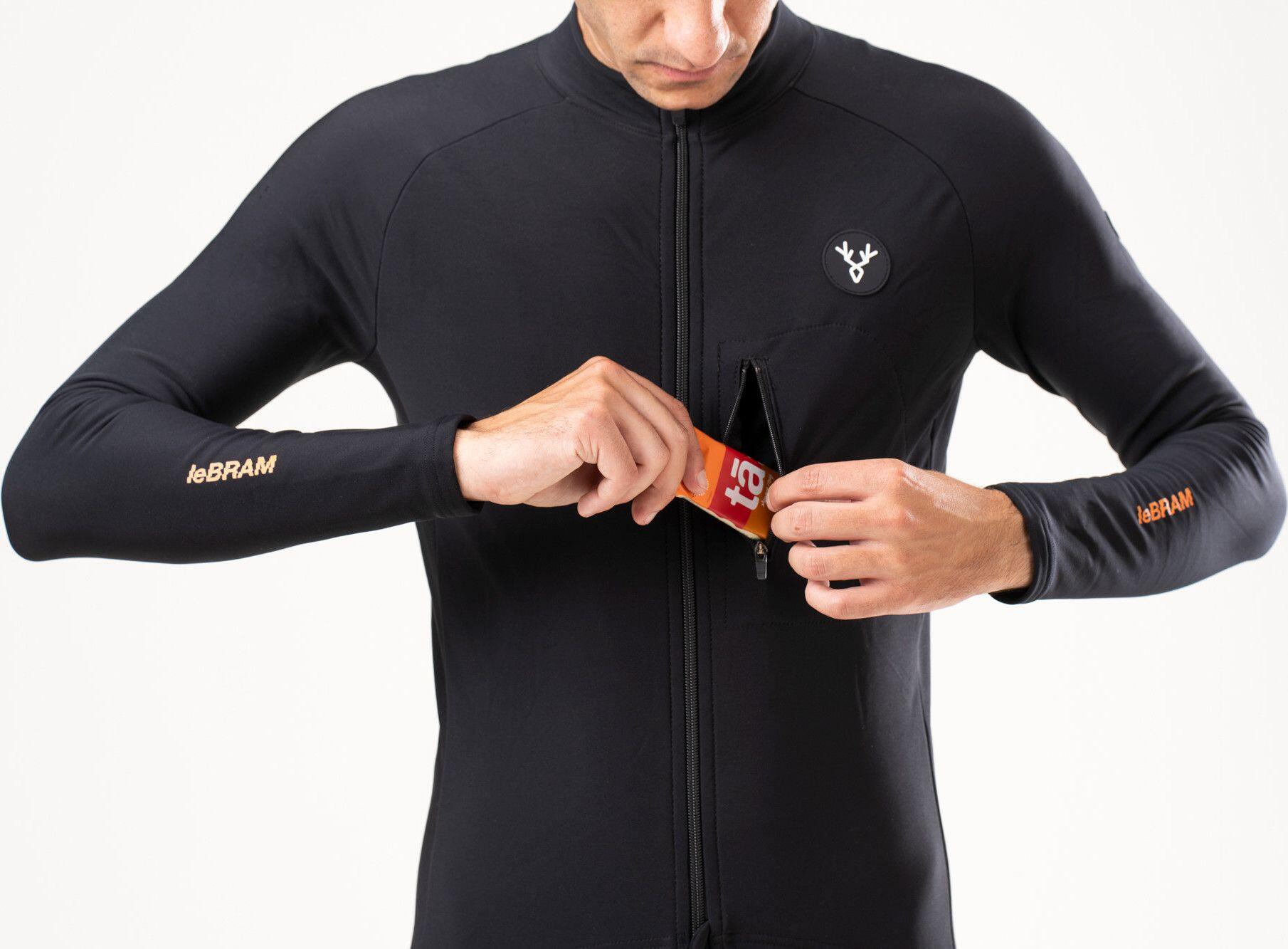 Maillot Thermique Manches Longues LeBram Training Noir 6/7