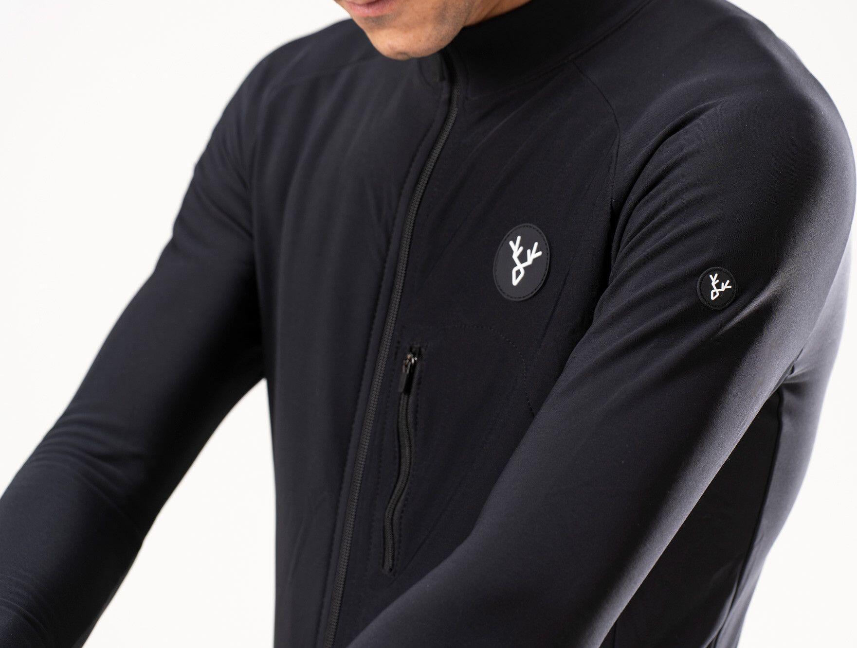 Maillot Thermique Manches Longues LeBram Training Noir 5/7
