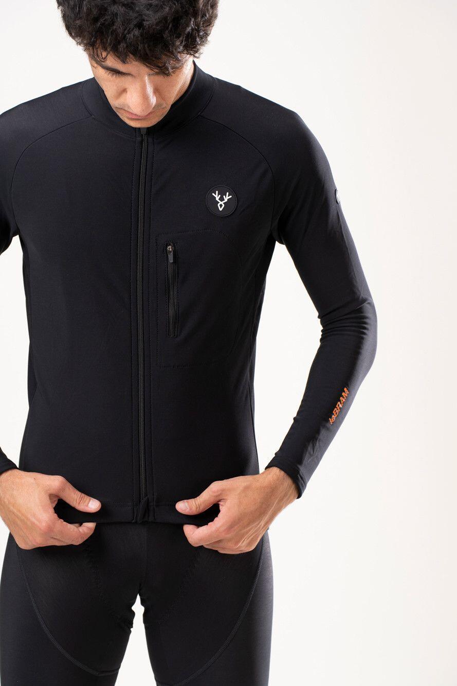 Maillot Thermique Manches Longues LeBram Training Noir 3/7
