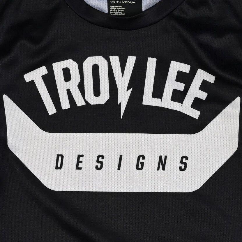 Maillot Manches Longues Enfant Troy Lee Designs Flowline Aircore Noir 3/5