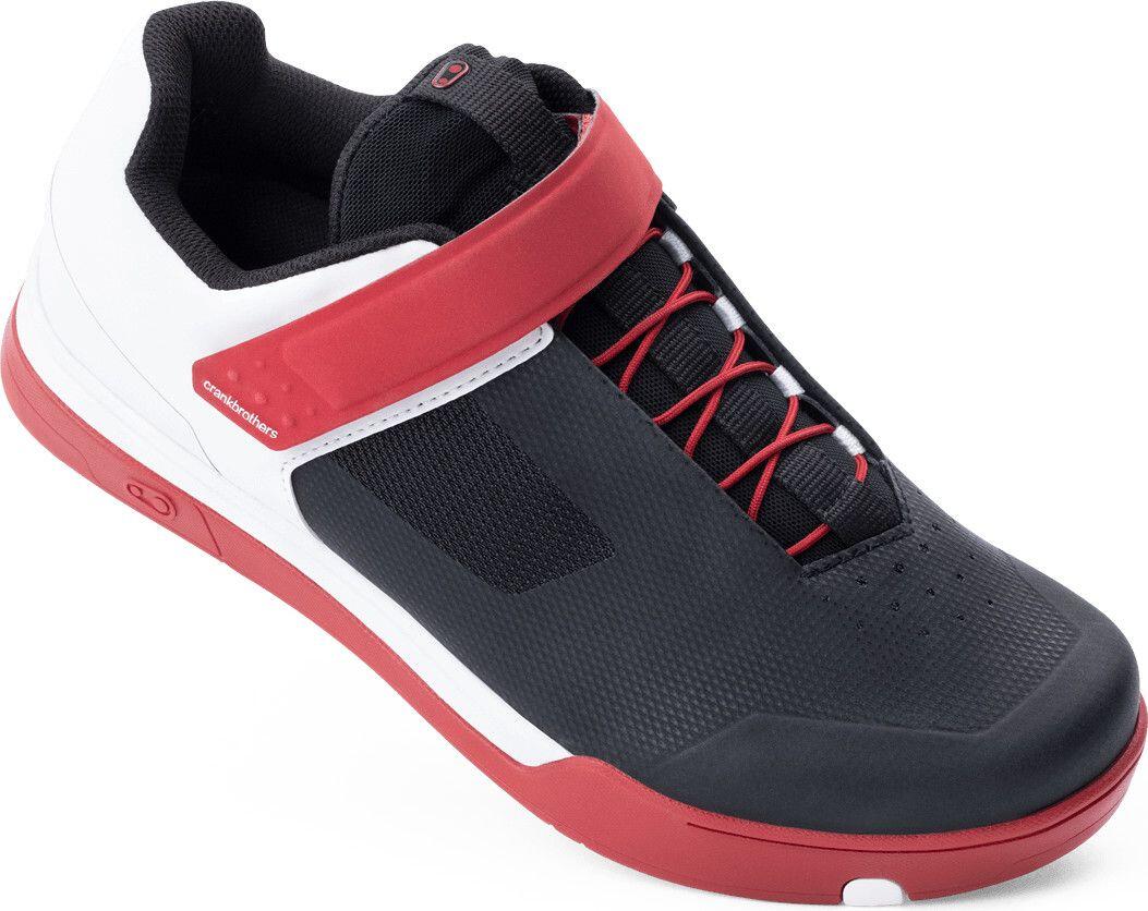 Scarpe MTB Crankbrothers Mallet Speedlace Rosso / Nero / Bianco Edizione limitat 6/6