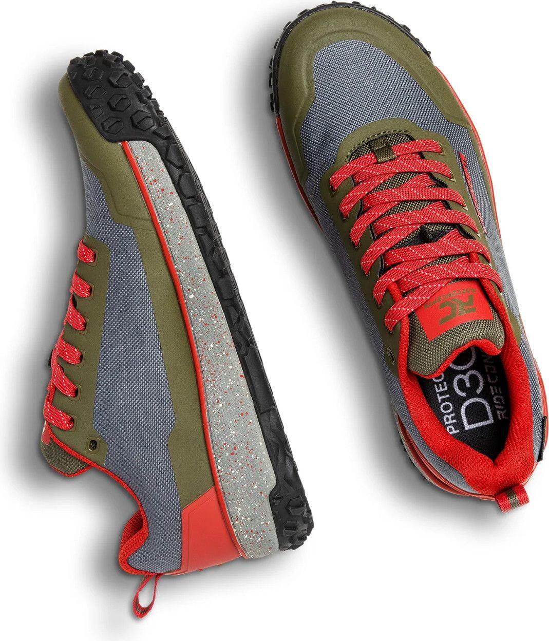 Ride Concepts Tallac Grijs/Rood MTB Schoenen 4/6