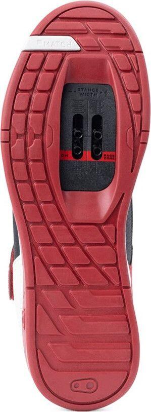 Scarpe MTB Crankbrothers Mallet Speedlace Rosso / Nero / Bianco Edizione limitat 2/6
