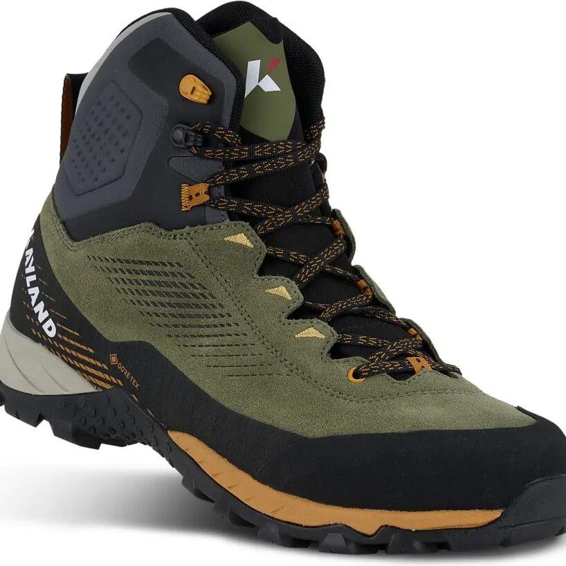 Kayland Vision Gore-Tex Hiking Shoes Green/Orange