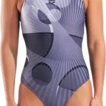 Arena Depth Black Women's One-Piece Swimsuit