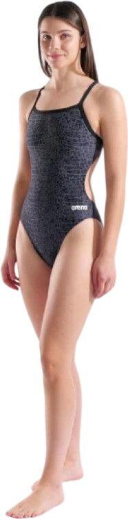 Bañador Arena Snakeskin Dos Challenge Negro para mujer 5/13