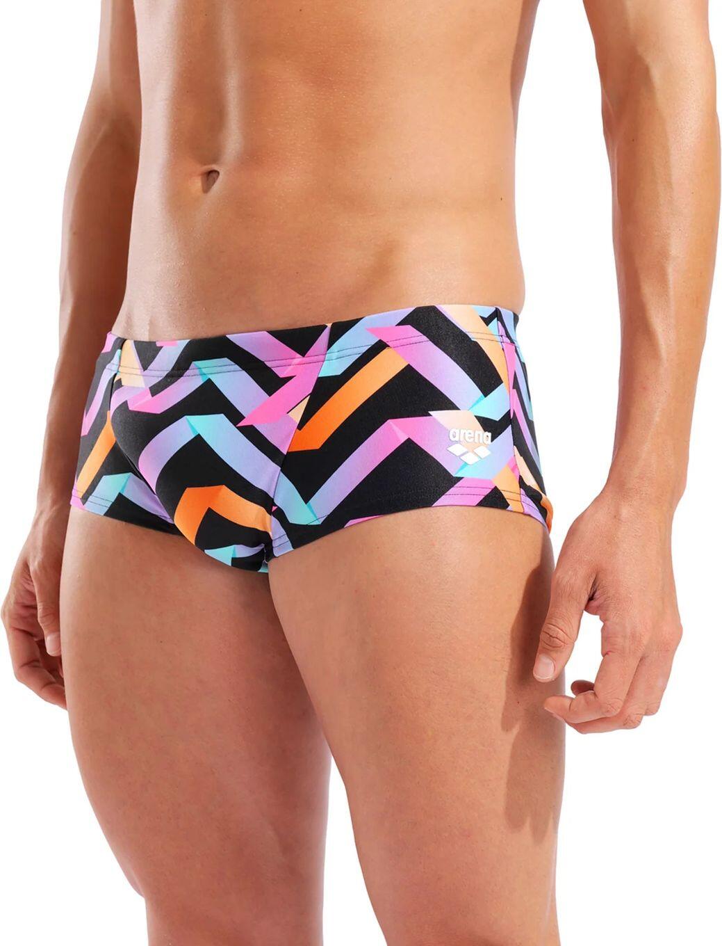 Costume da bagno Arena Texture nero/multicolore da uomo 3/7