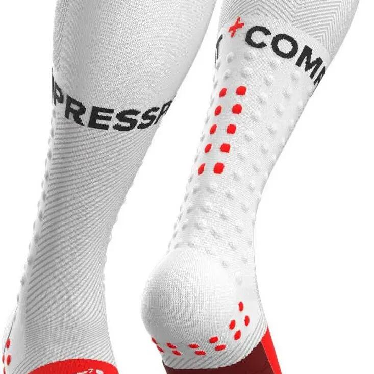 Socks Compressport Full Socks Run White