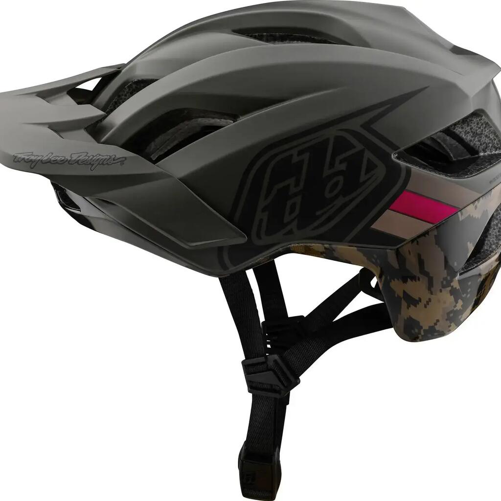 Troy Lee Designs Flowline SE Mips Gray/Brown MTB Helmet