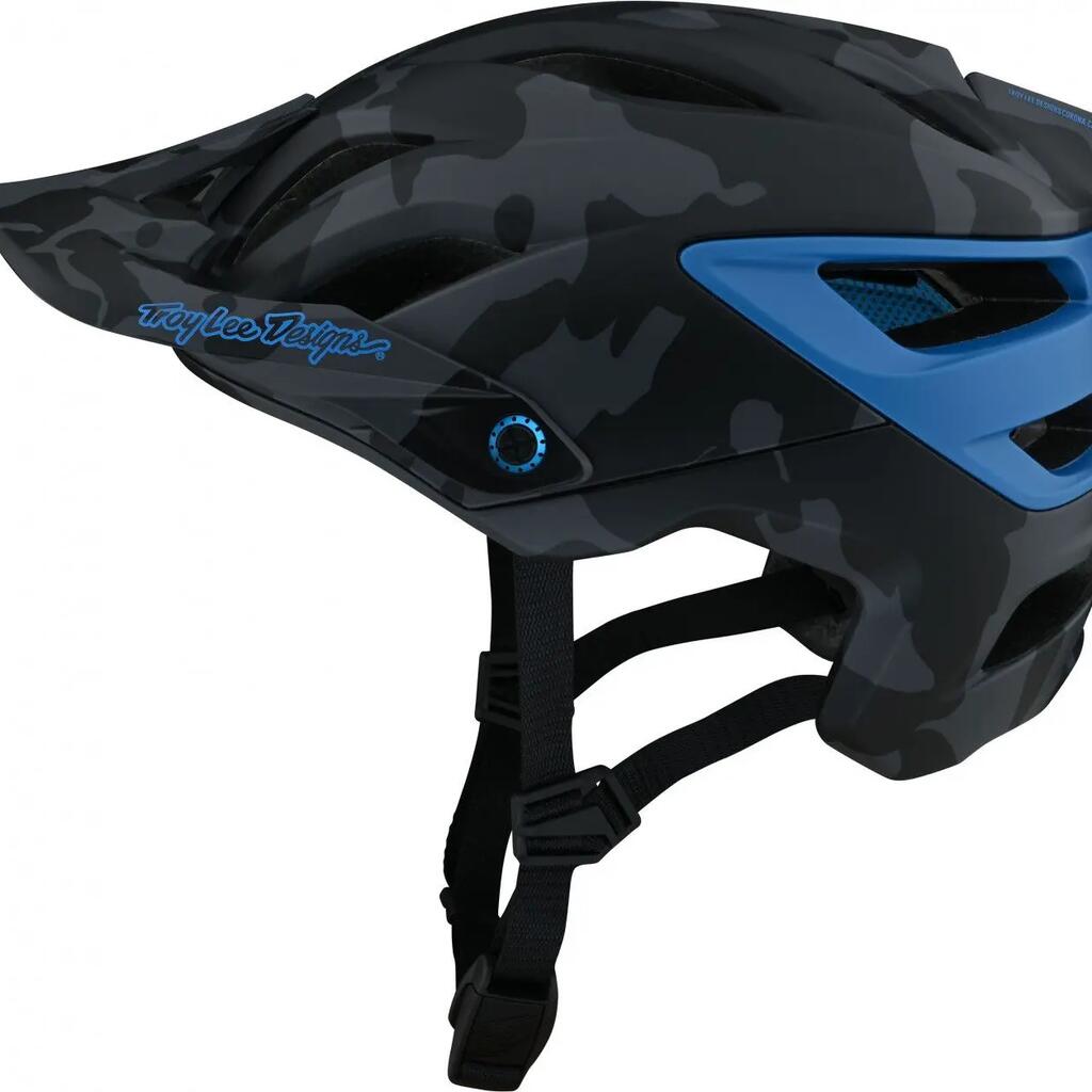 Troy Lee Designs A3 Mips Uno Camo Blue Helmet
