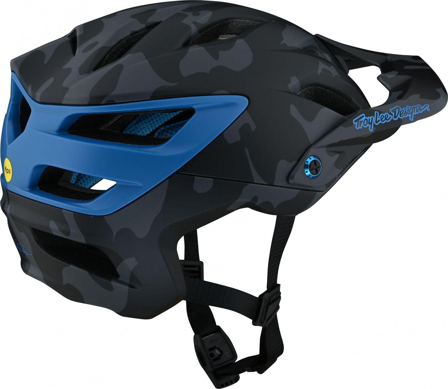 Casque Troy Lee Designs A3 Mips Uno Camo Bleu 3/6
