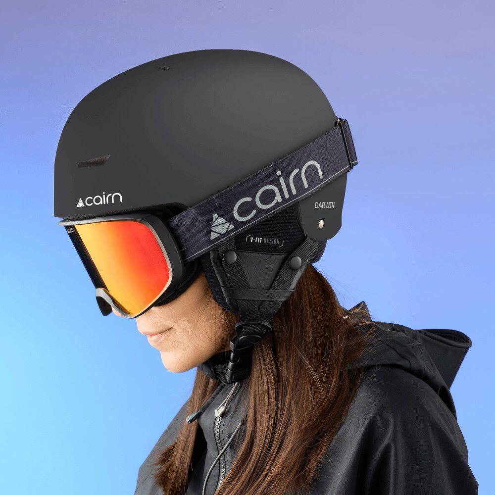 Helm Cairn Darwin Schwarz 4/6