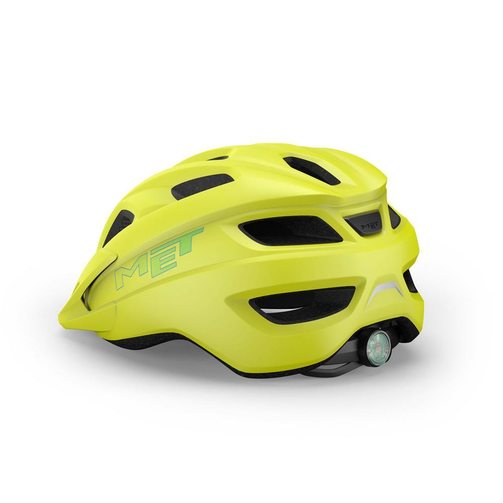 Met Casque Vélo Crackerjack Jaune/Blanc 2/4