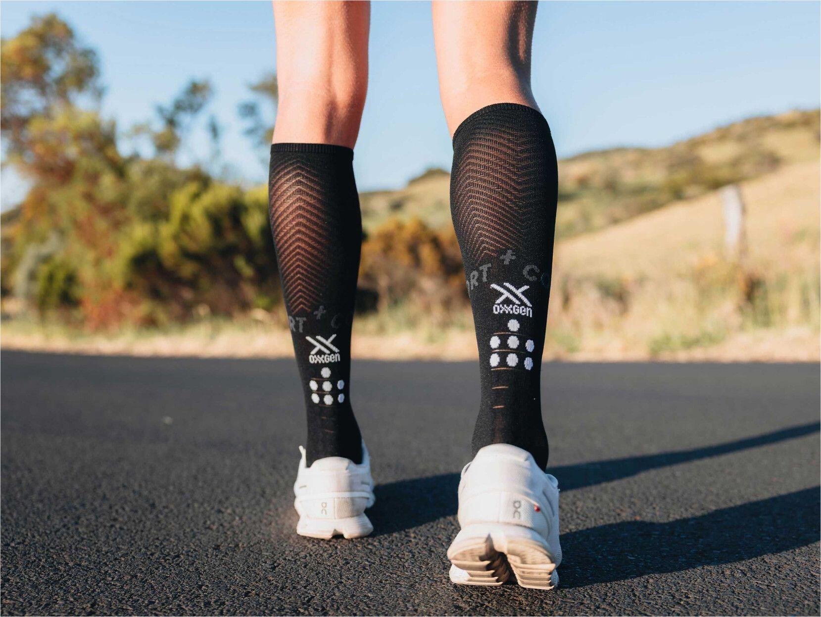 Compressport Full Socks Oxygen Black 4/7