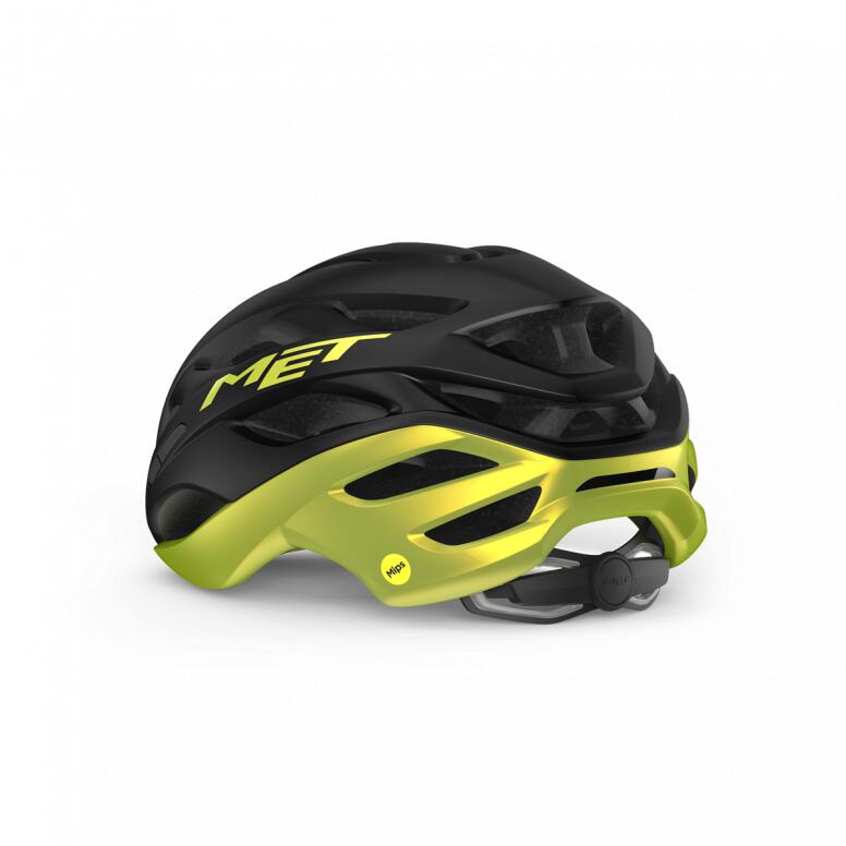 Casque MET Estro Mips Noir Jaune 3/6