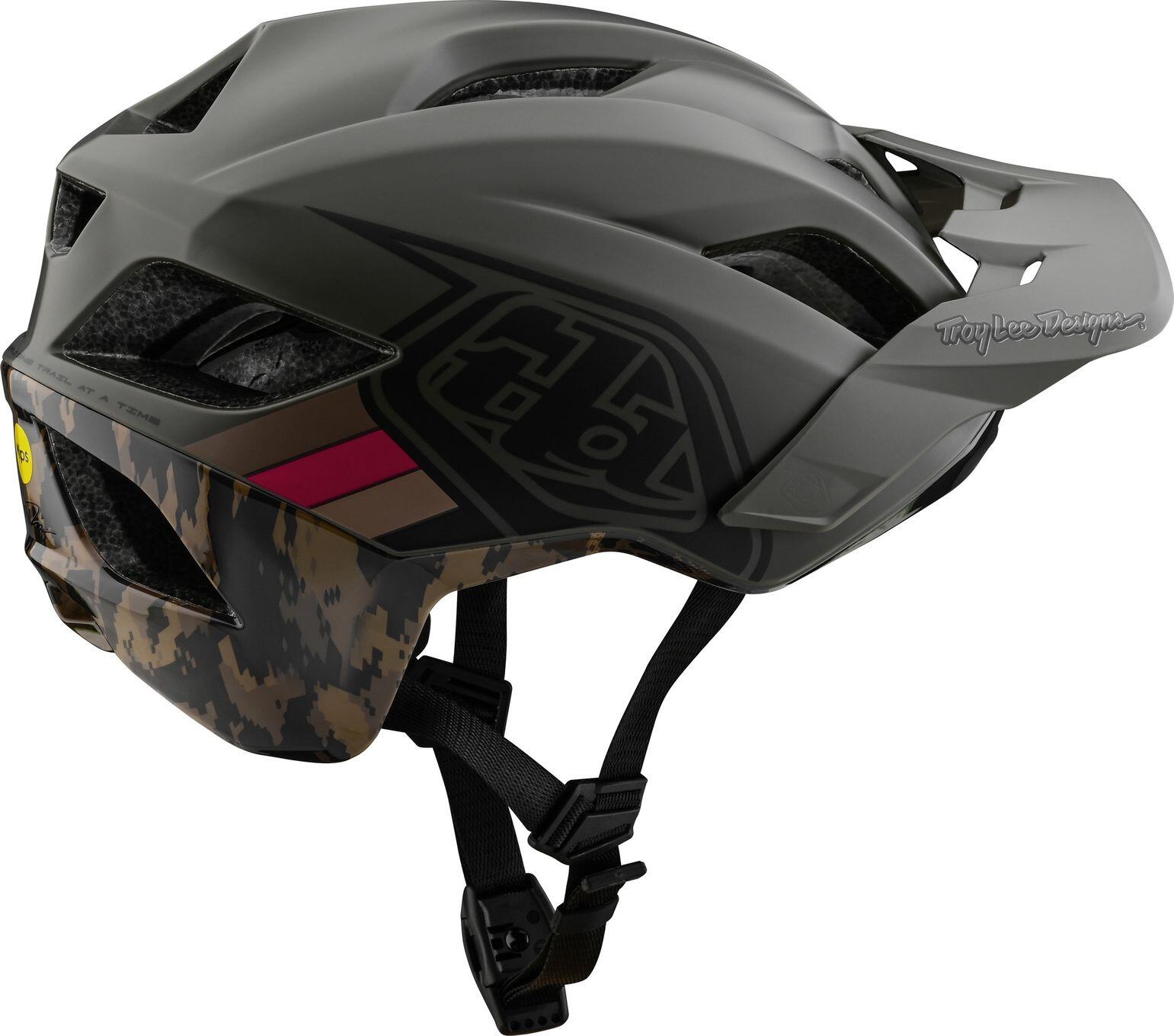 Troy Lee Designs Flowline SE Mips Grey/Brown MTB Casco 2/5