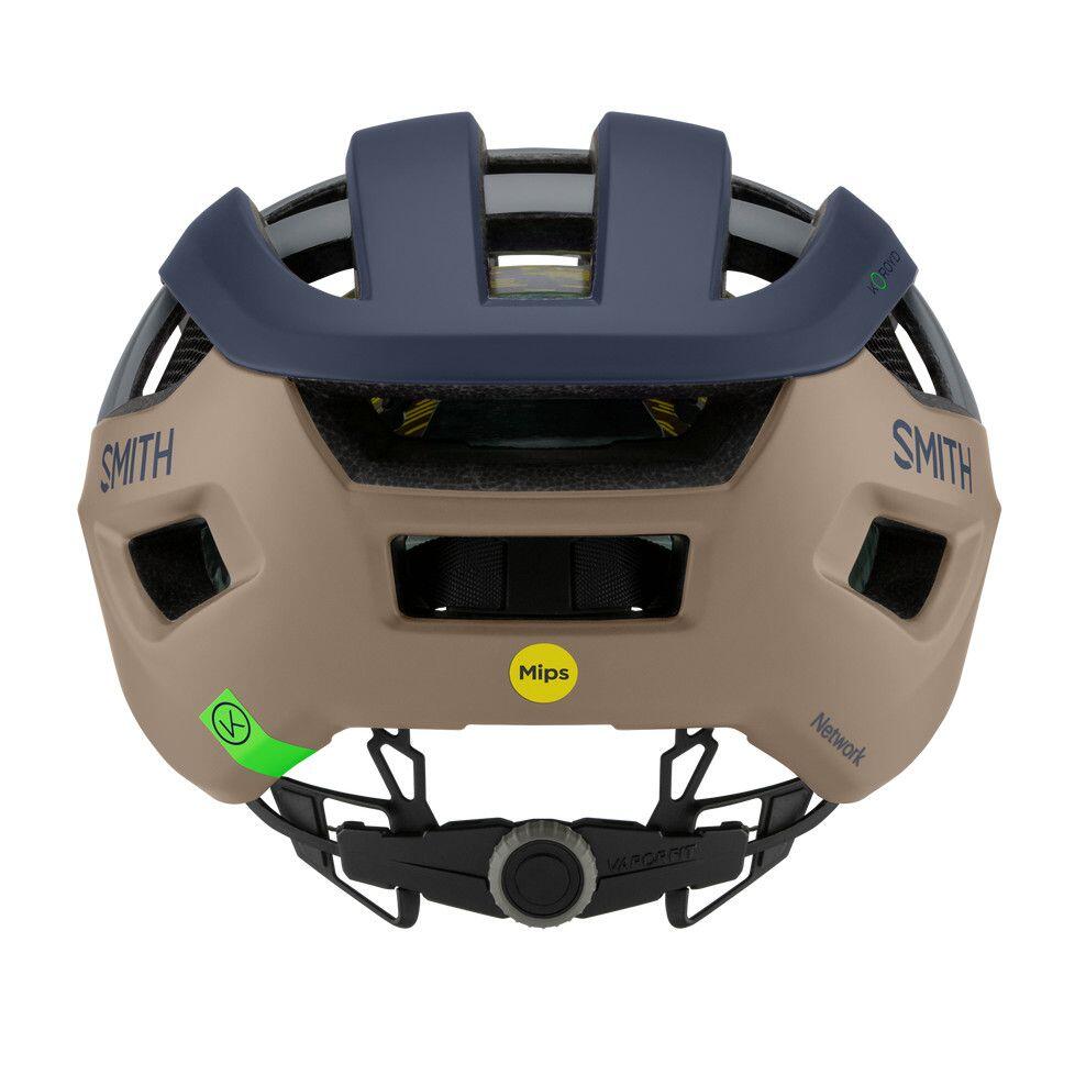 Casco Smith Network Mips blu/marrone 2/3