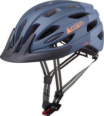 Cairn fusion led usb unisex helm grey/matte blue