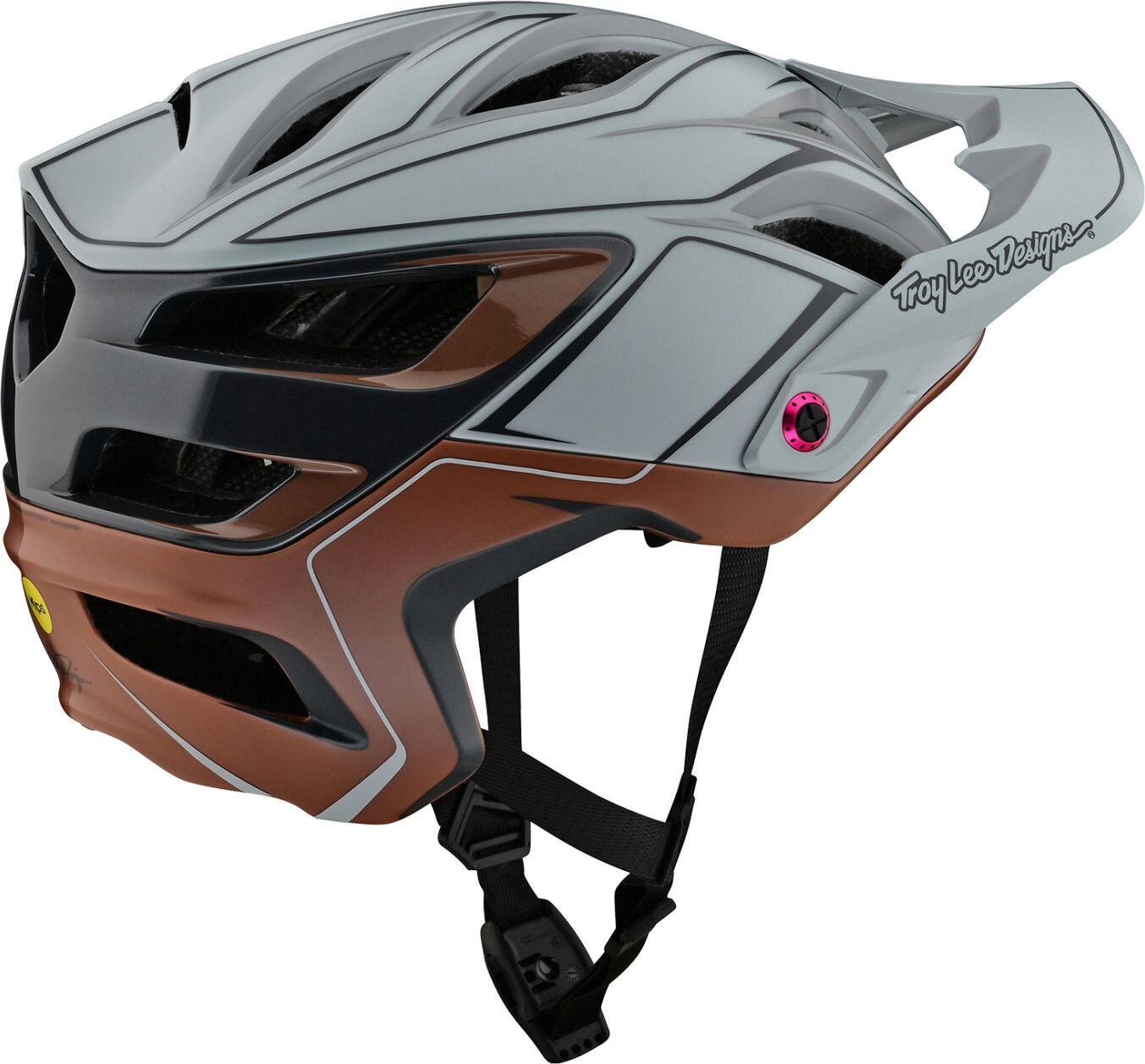 Casque Troy Lee Designs A3 Mips Gris/Marron 2/5
