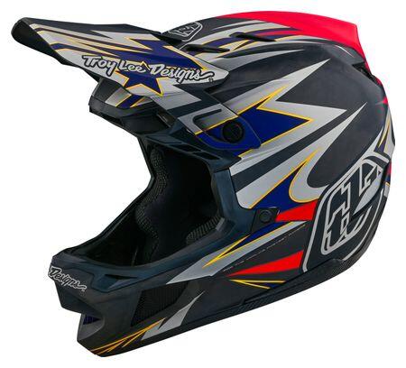 Troy Lee Designs D4 Carbon Mips Full Face Helmet Grey 7/7