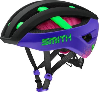 Smith network mips-helm zwart/paars