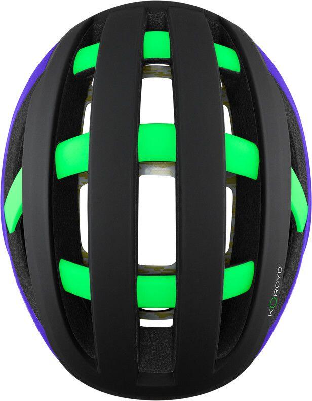 Casco Smith Network Mips Nero/Viola 3/3