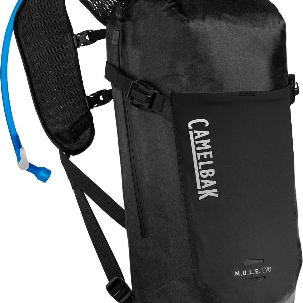 Camelbak M.U.L.E EVO 12L Hydration Bag + 3L Water Pouch - Black/Silver