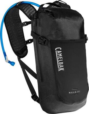 Camelbak m.u.l.evo 12l hydratatietas + 3l waterzak - zwart/zilver