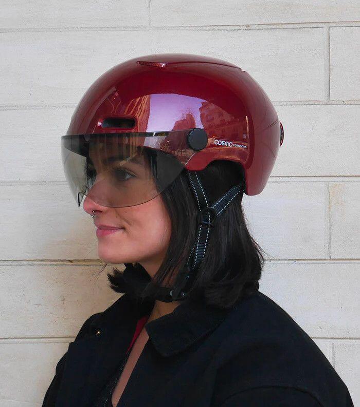 Kask Cosmo Connected Fusion+ Bordeaux 5/7