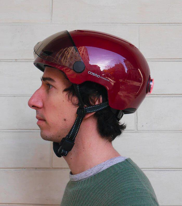 Kask Cosmo Connected Fusion+ Bordeaux 4/7