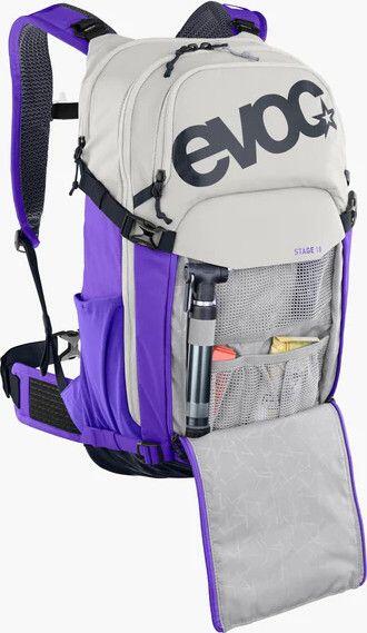 Rugzak Evoc Stage 18L Beige en Paars 5/7