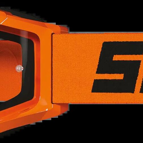 Shot Rocket Kid 2.0 Solid Neon Orange Glossy Mask
