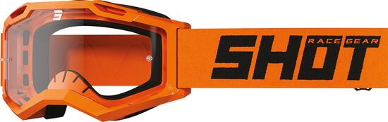Masque Shot Rocket Kid 2.0 - Orange Fluo Brillant
