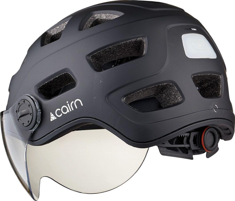 Helm für die Stadt Cairn Quartz Visor Mat Schwarz 2/3