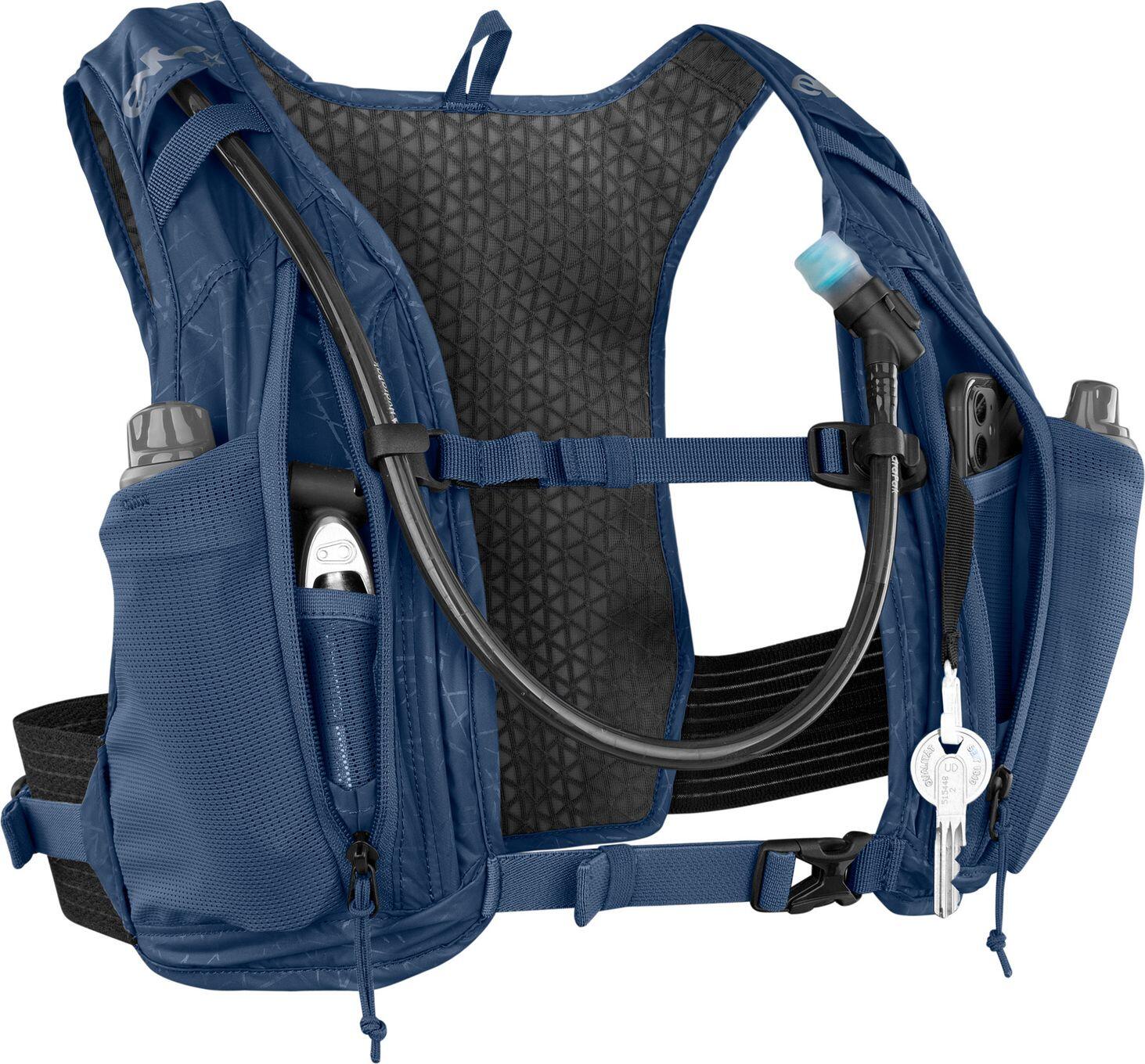 Sac d'Hydratation Evoc Hydro Pro 3L + Poche à Eau 1.5L Bleu 4/7