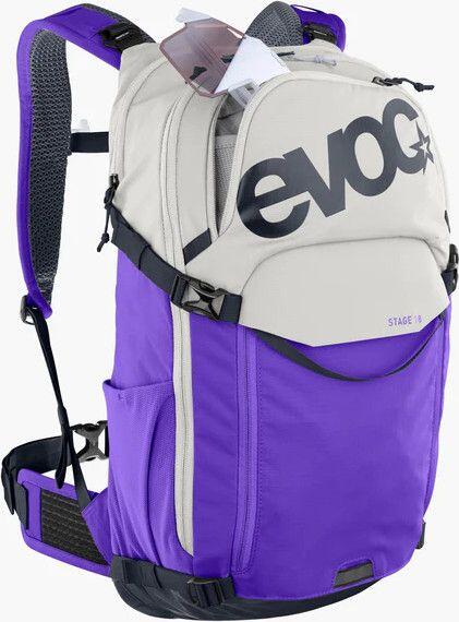 Rugzak Evoc Stage 18L Beige en Paars 3/7