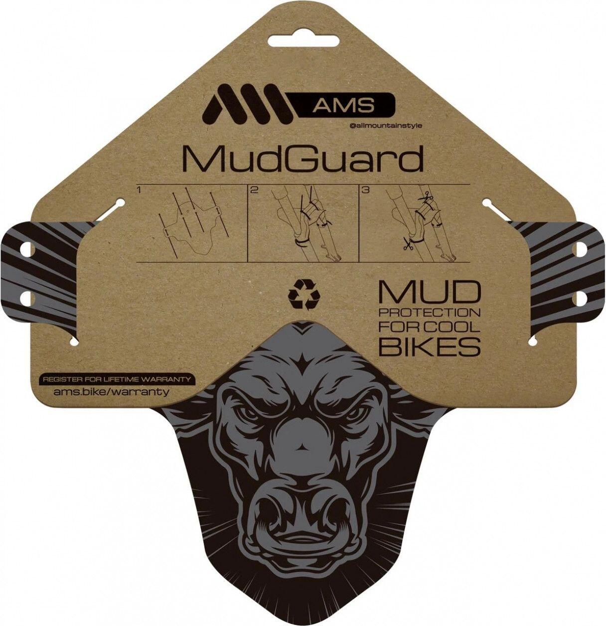 AMS spatbord - grijs/Bull 2/2
