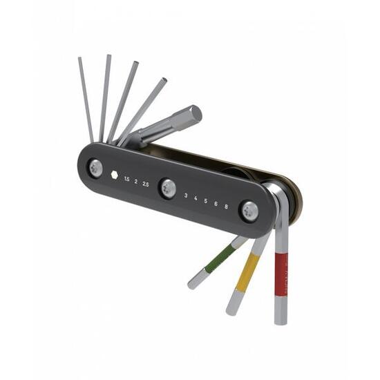 Multi-Outils Topeak Hex Combo (8 Fonctions) Noir