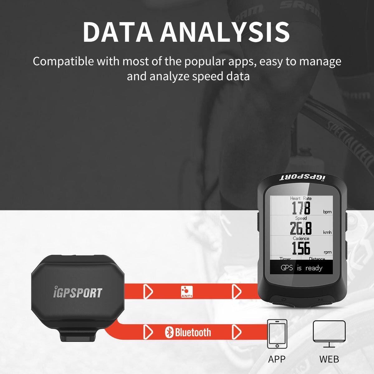 Sensore di velocità iGPSPORT SPD70 4/5