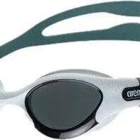 The One Plus Arena Swimming Goggles - Gray/White/Green