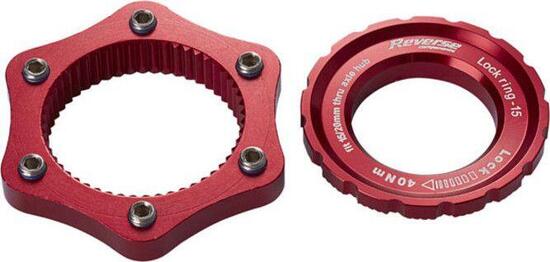 Center Lock Adapter - rot