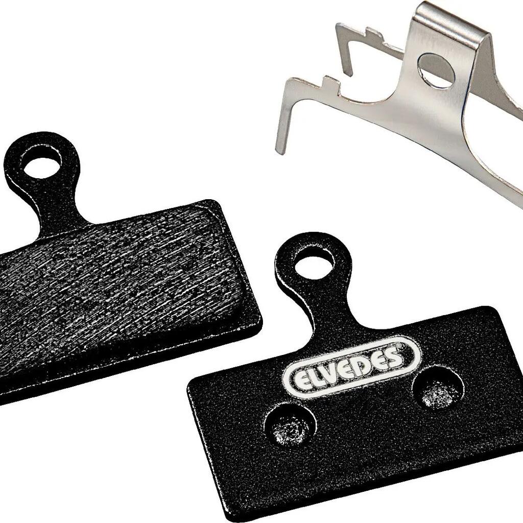 Pair of metal/carbon bicycle brake pads Elvedes Shimano BRM666, BRM785, BRM985