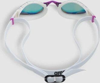 Lunettes de Natation Arena Verres Miroirs Air Sonic Mirror Or et Blanc 4/9