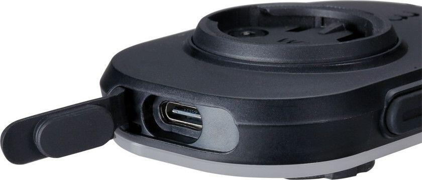 Luz frontal BBB Slice 300 com encaixe para GPS para Garmin e Wahoo 4/7