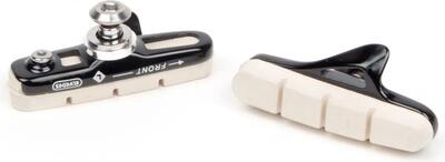 Paar remblokken plus aluminium remblokhouders elvedes shimano