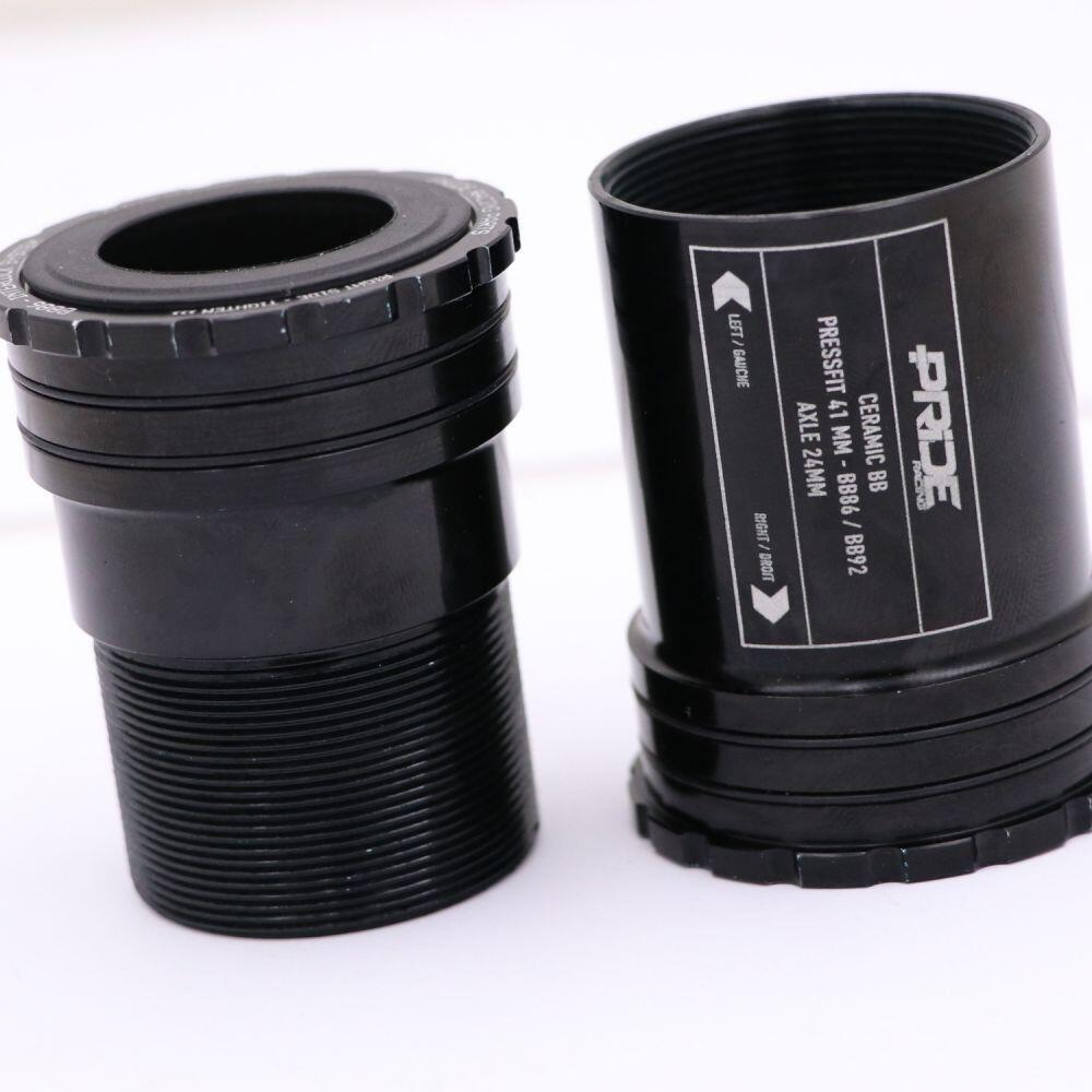 Pride Racing BB86 Interlock Ceramic Bottom Bracket Black 2/3