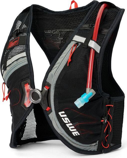 Uswe Rush 2,7-liter drinkrugzak, zwart/grijs 2/4