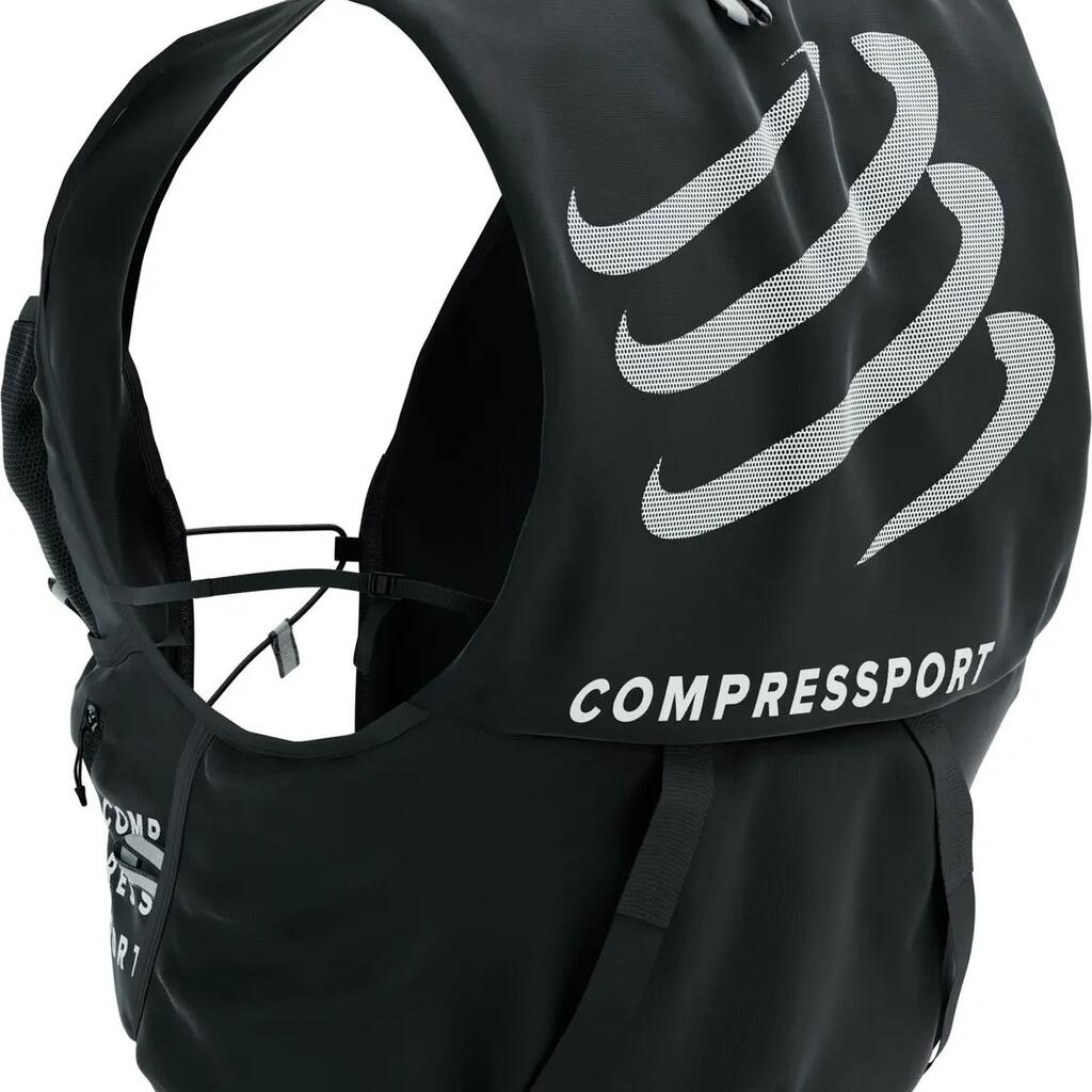 Compressport Ultrun Evo 10 Pack Black Unisex Hydration Bag